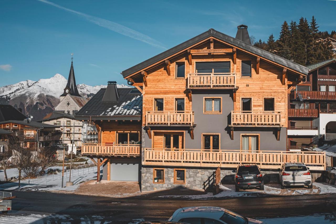 Chalet Charming B And B 莱热 外观 照片