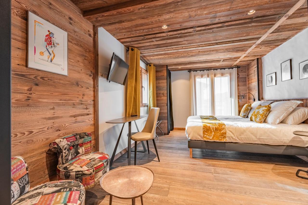 Chalet Charming B And B 莱热 外观 照片