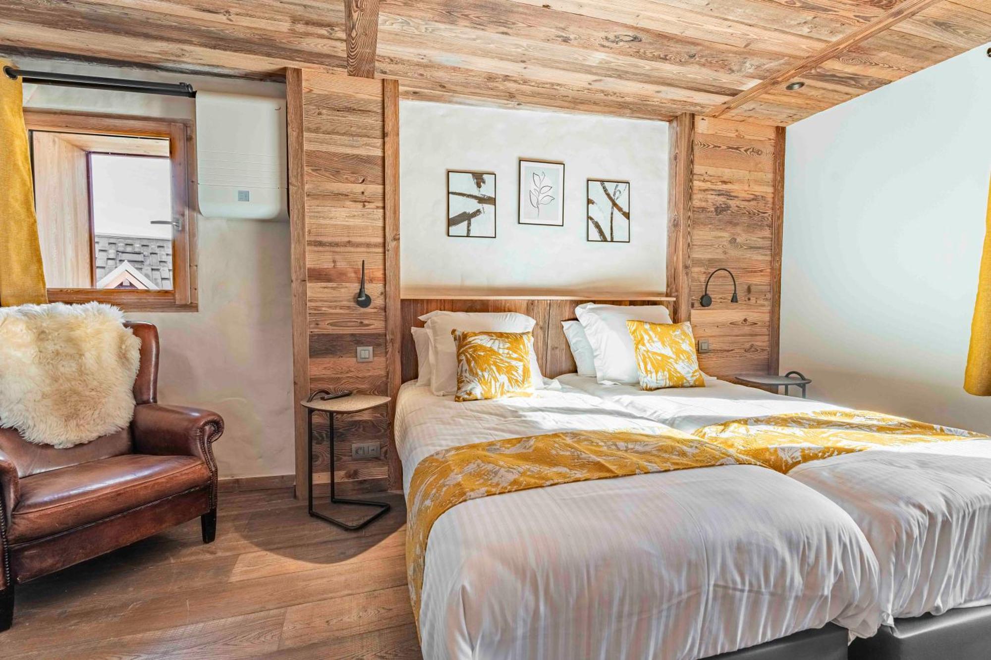 Chalet Charming B And B 莱热 外观 照片