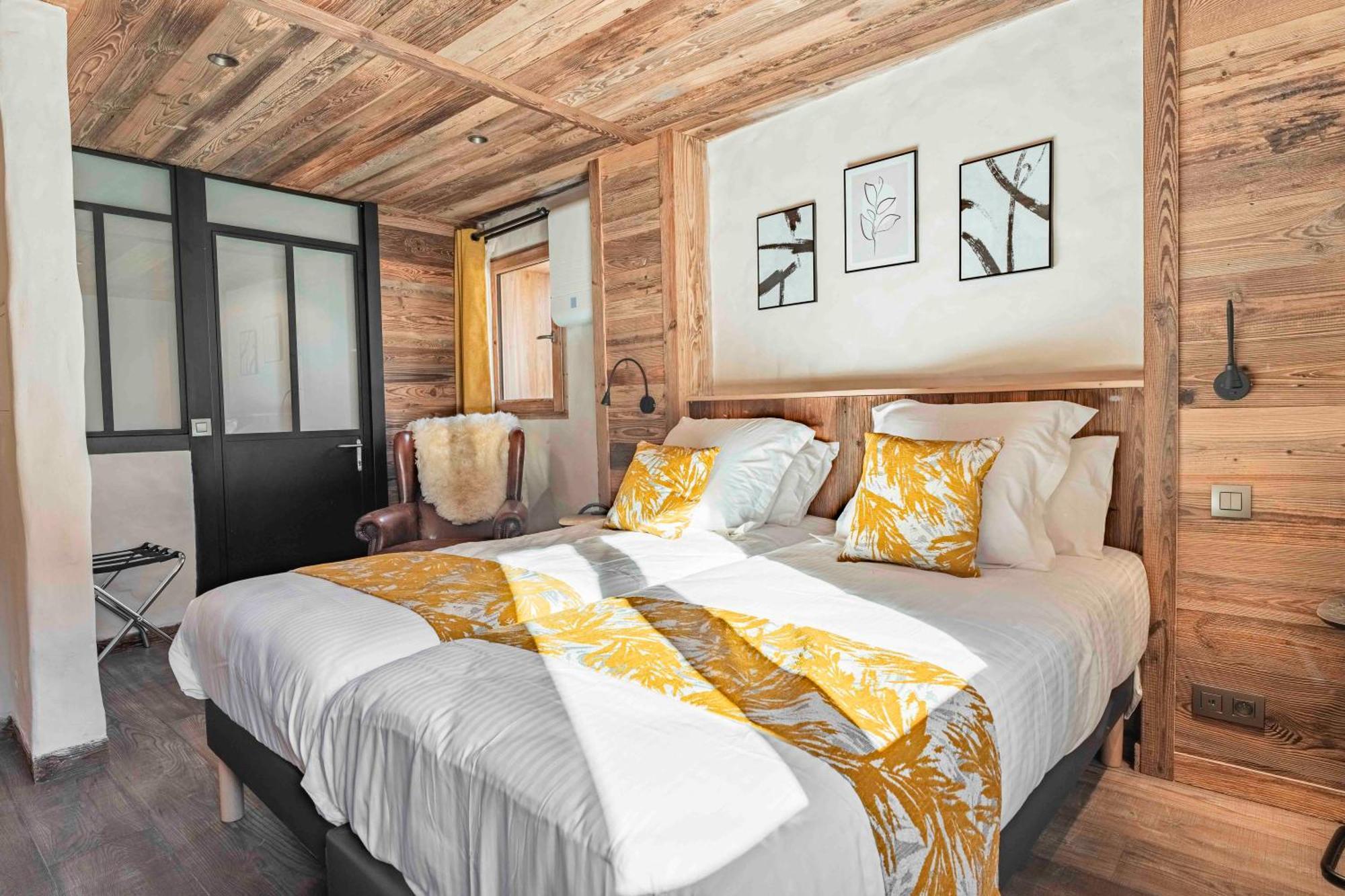 Chalet Charming B And B 莱热 外观 照片
