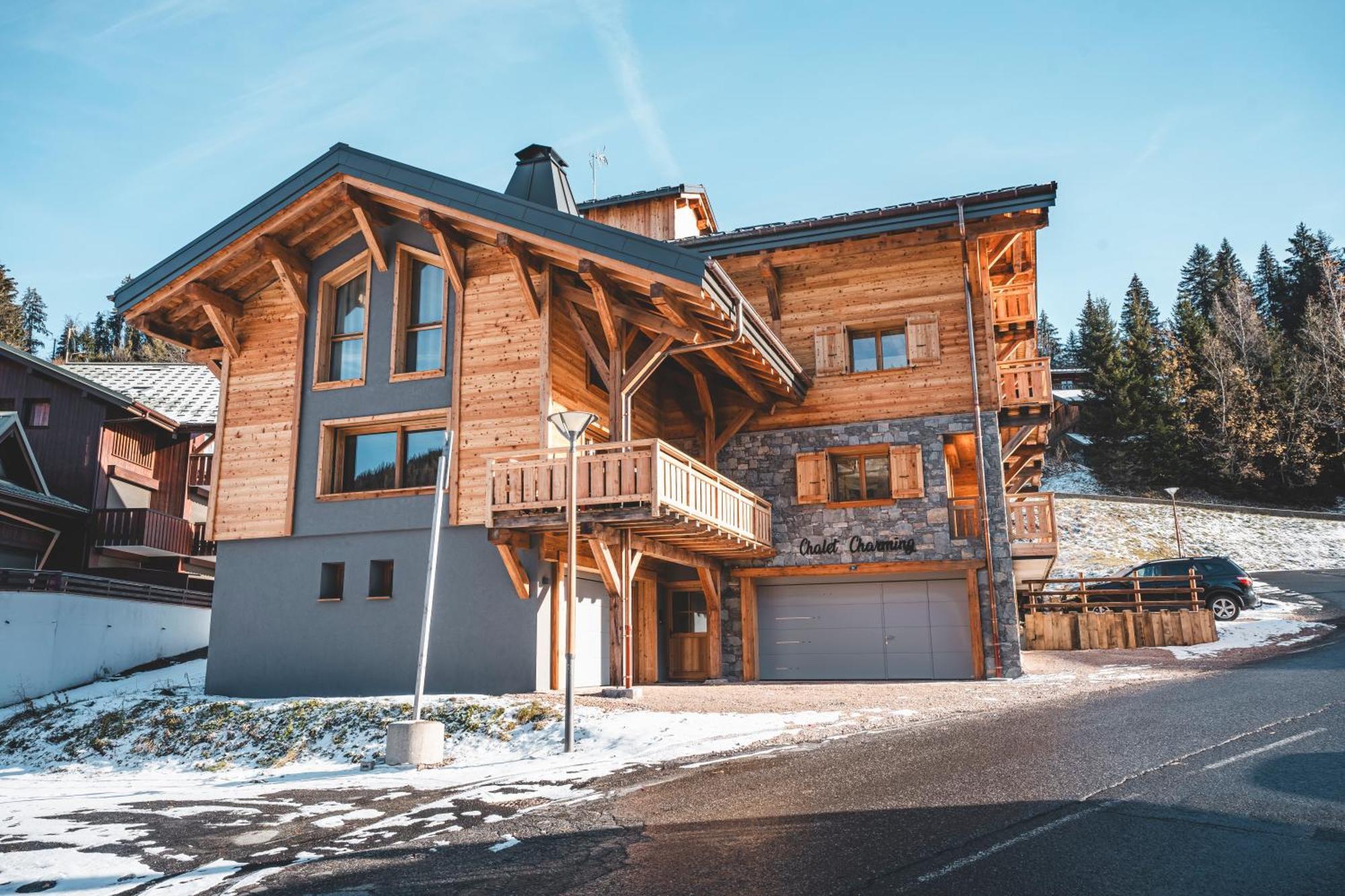 Chalet Charming B And B 莱热 外观 照片