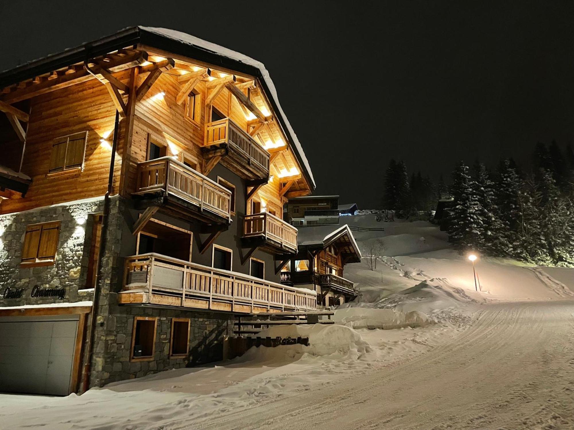 Chalet Charming B And B 莱热 外观 照片