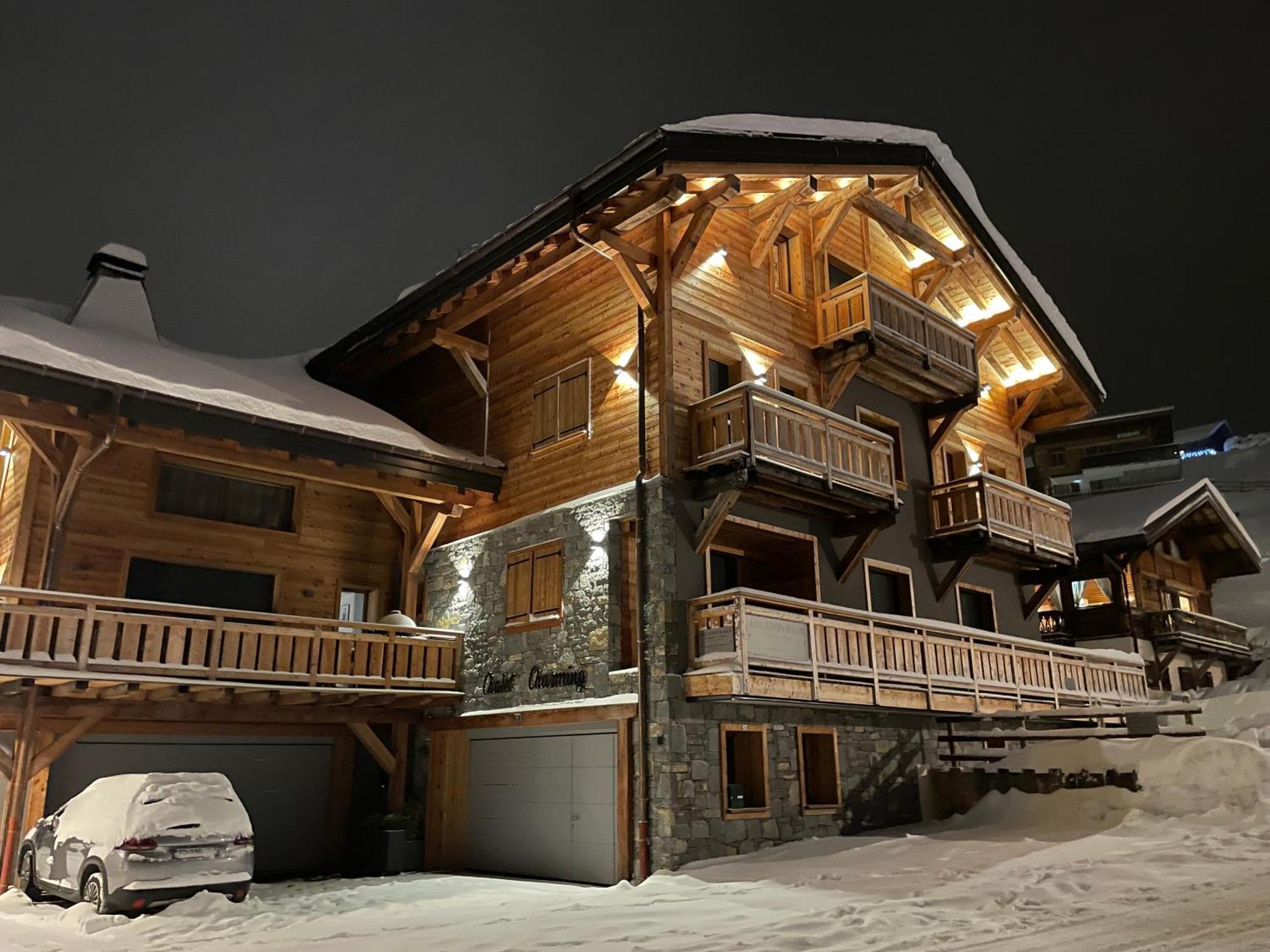 Chalet Charming B And B 莱热 外观 照片